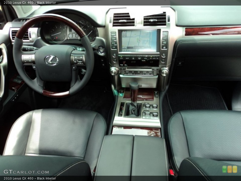 Black Interior Dashboard for the 2010 Lexus GX 460 #50363069