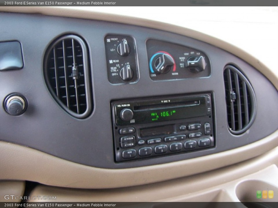 Medium Pebble Interior Controls for the 2003 Ford E Series Van E150 Passenger #50364679