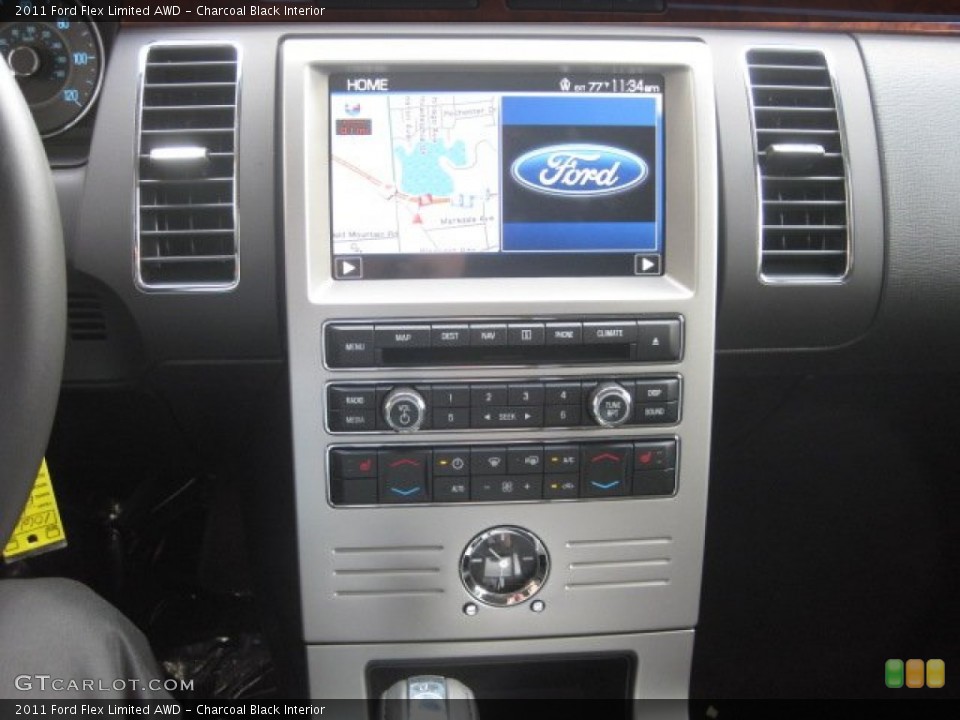 Charcoal Black Interior Controls for the 2011 Ford Flex Limited AWD #50366709