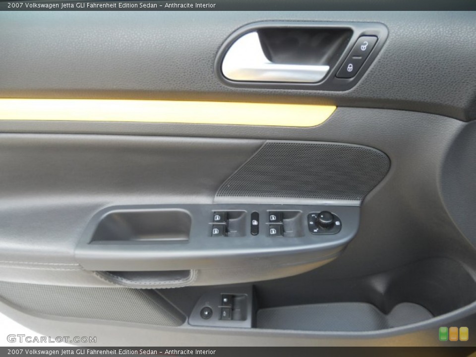 Anthracite Interior Door Panel for the 2007 Volkswagen Jetta GLI Fahrenheit Edition Sedan #50366784