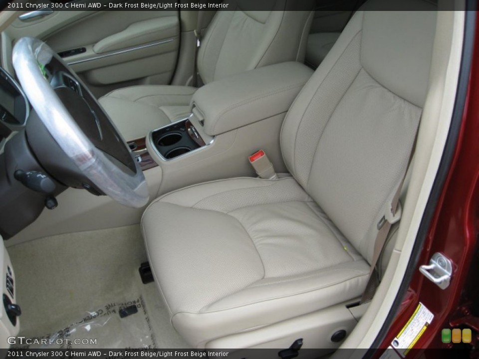 Dark Frost Beige/Light Frost Beige Interior Photo for the 2011 Chrysler 300 C Hemi AWD #50369646