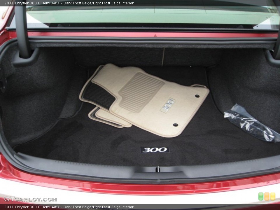 Dark Frost Beige/Light Frost Beige Interior Trunk for the 2011 Chrysler 300 C Hemi AWD #50369799