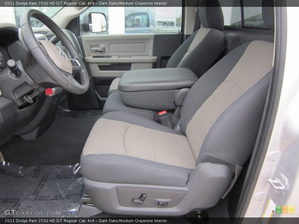 Dark Slate/Medium Graystone Interior Photo for the 2011 Dodge Ram 2500 HD SLT Regular Cab 4x4 #50369937