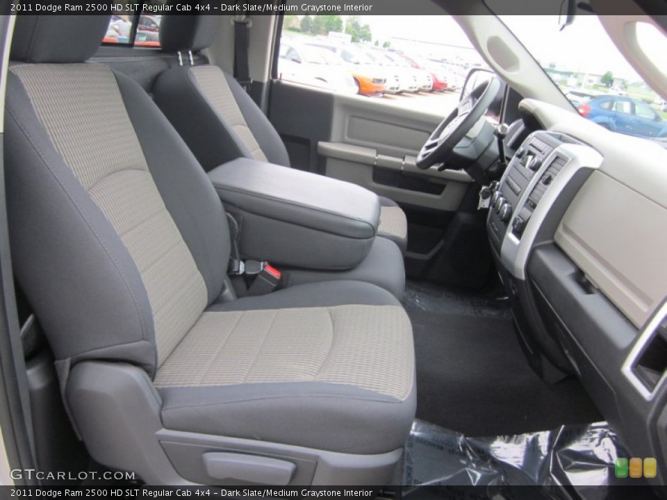Dark Slate/Medium Graystone Interior Photo for the 2011 Dodge Ram 2500 HD SLT Regular Cab 4x4 #50369994