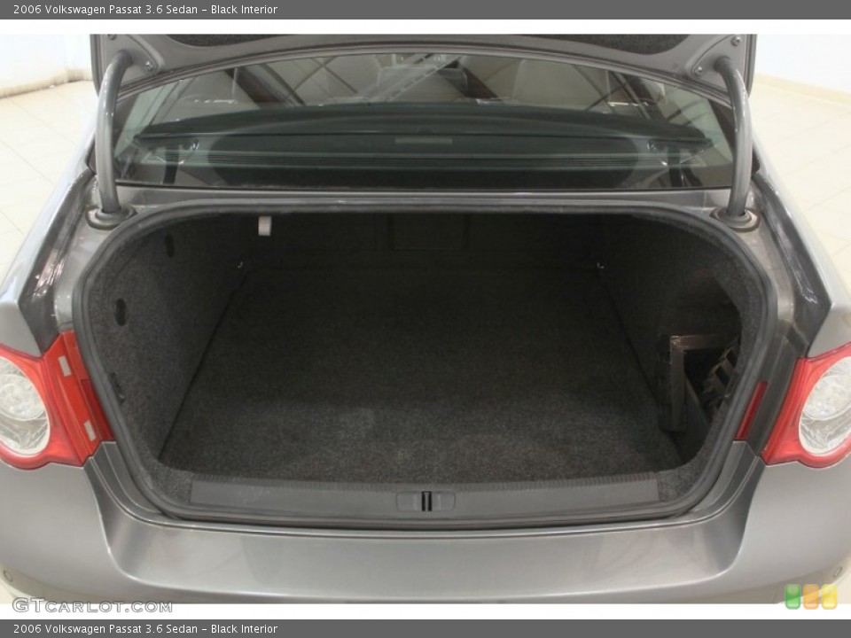 Black Interior Trunk for the 2006 Volkswagen Passat 3.6 Sedan #50370042