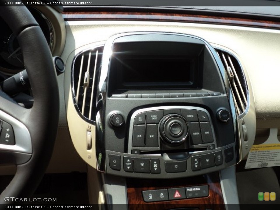 Cocoa/Cashmere Interior Controls for the 2011 Buick LaCrosse CX #50370213