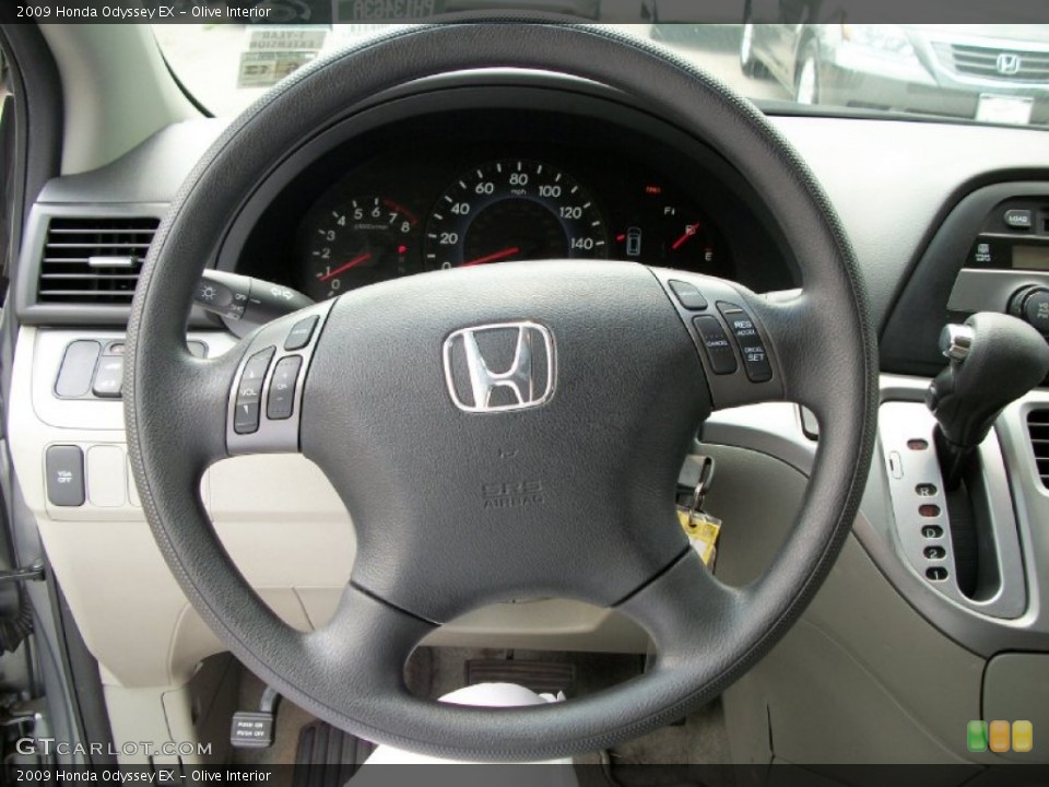 Olive Interior Steering Wheel for the 2009 Honda Odyssey EX #50372202