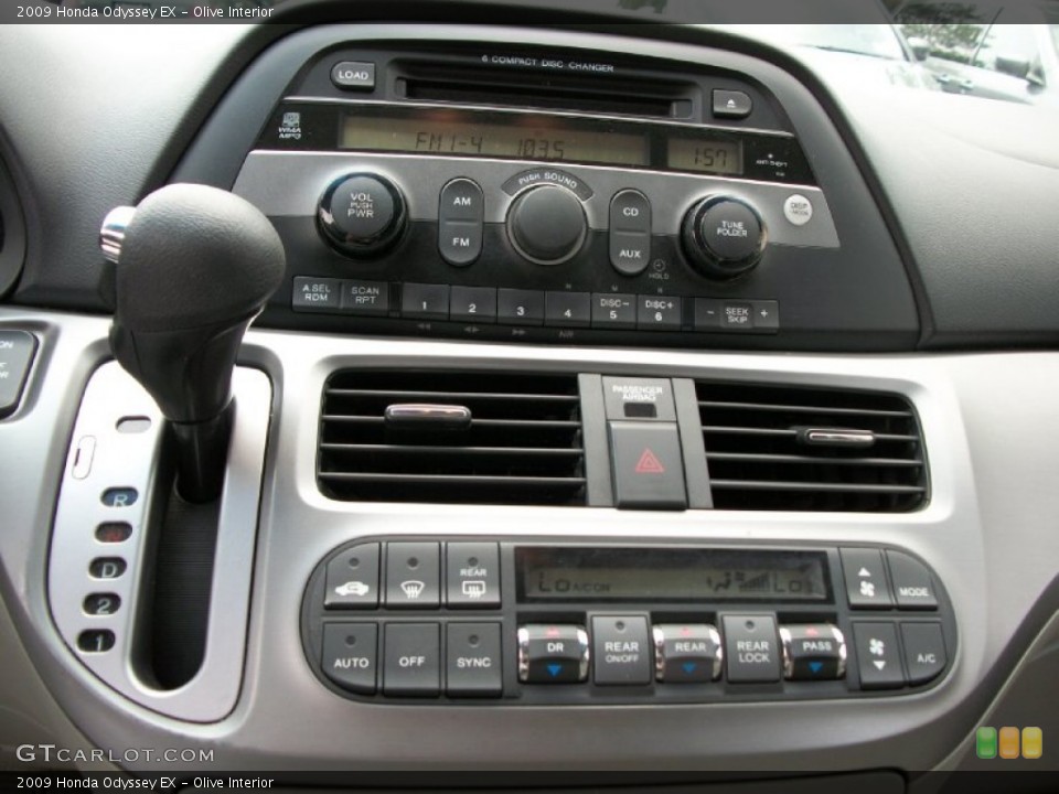 Olive Interior Controls for the 2009 Honda Odyssey EX #50372220