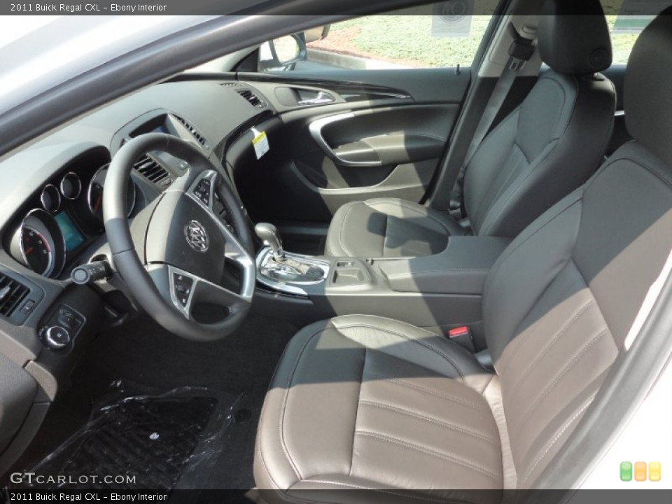 Ebony Interior Photo for the 2011 Buick Regal CXL #50372331