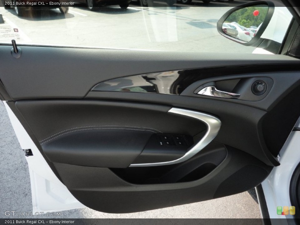 Ebony Interior Door Panel for the 2011 Buick Regal CXL #50372346