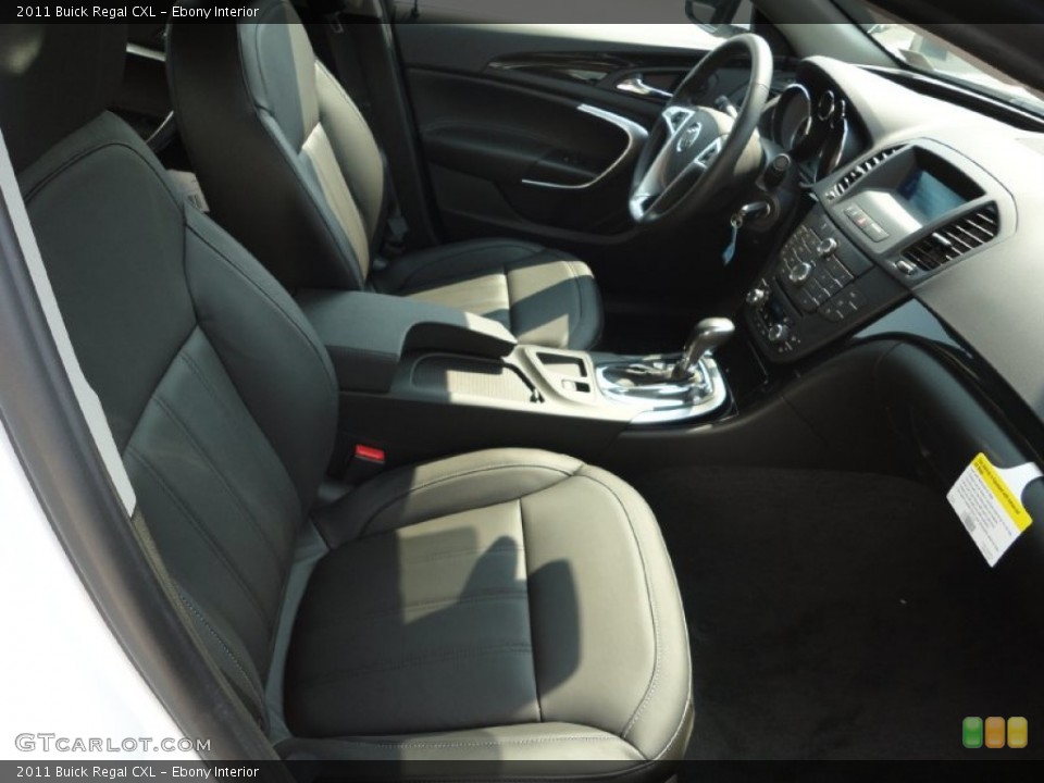 Ebony Interior Photo for the 2011 Buick Regal CXL #50372394