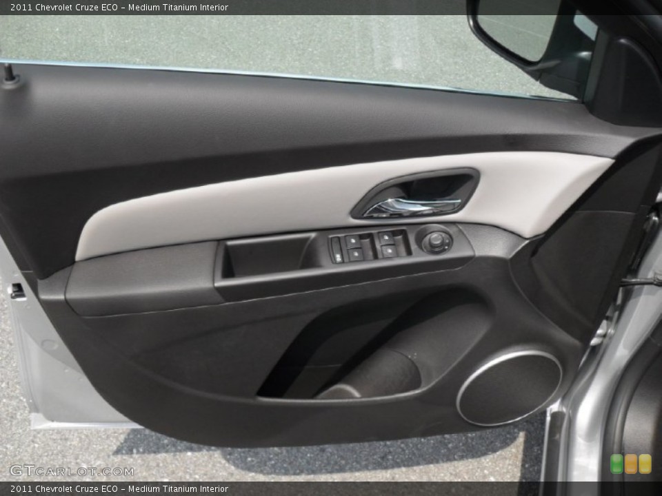 Medium Titanium Interior Door Panel for the 2011 Chevrolet Cruze ECO #50374866