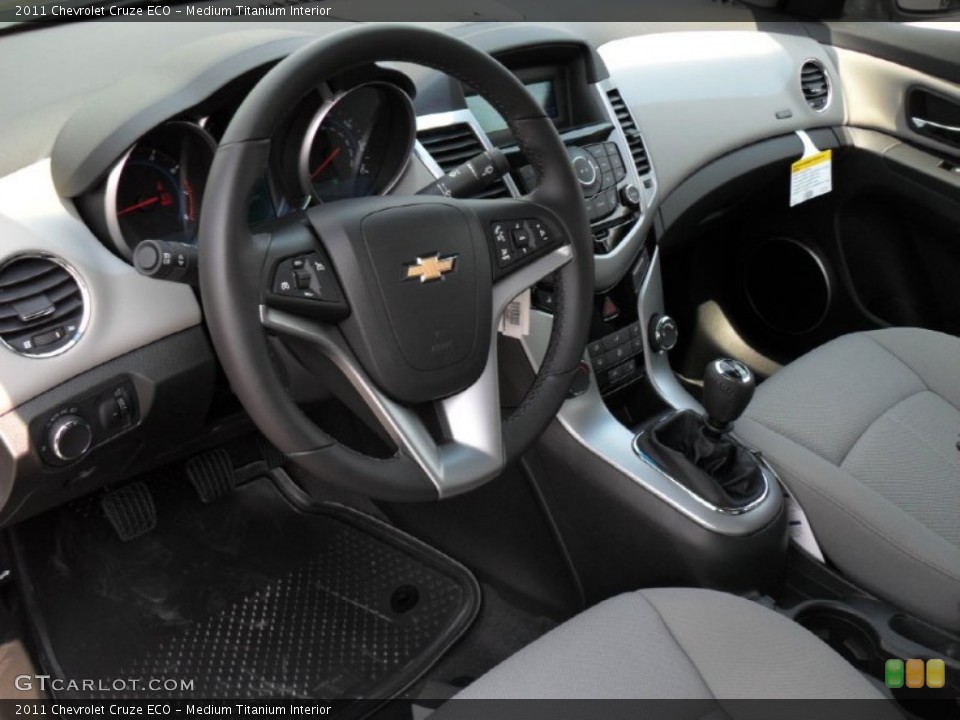 Medium Titanium Interior Prime Interior for the 2011 Chevrolet Cruze ECO #50375097