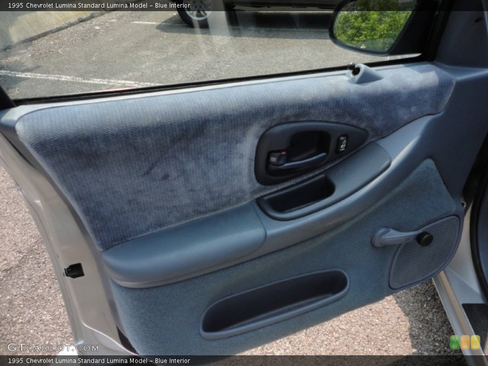 Blue Interior Door Panel for the 1995 Chevrolet Lumina  #50375427