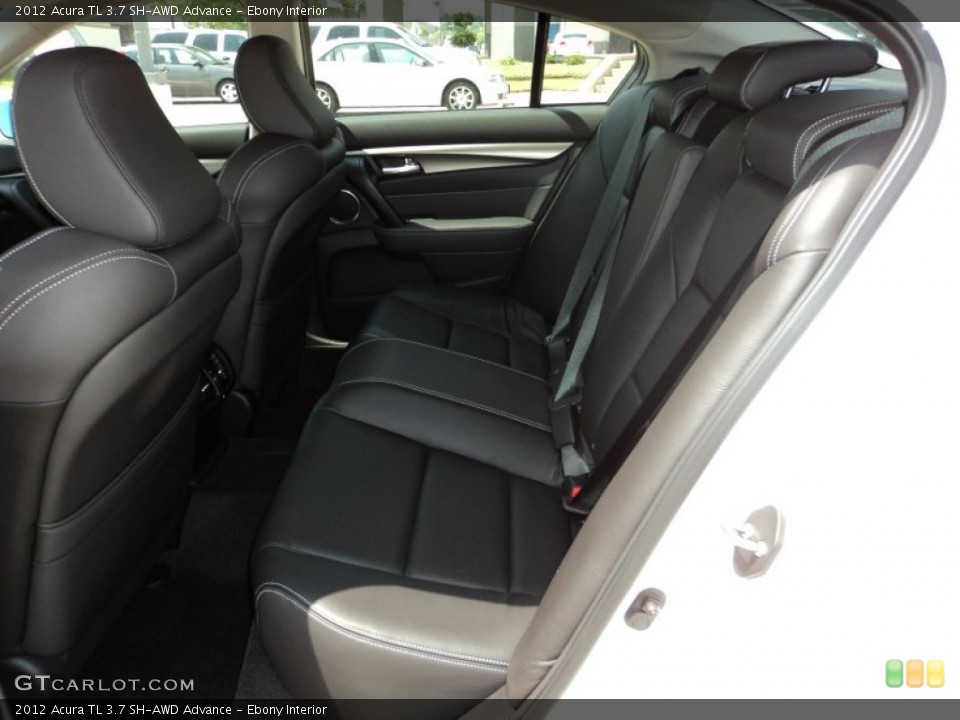 Ebony Interior Photo for the 2012 Acura TL 3.7 SH-AWD Advance #50376009