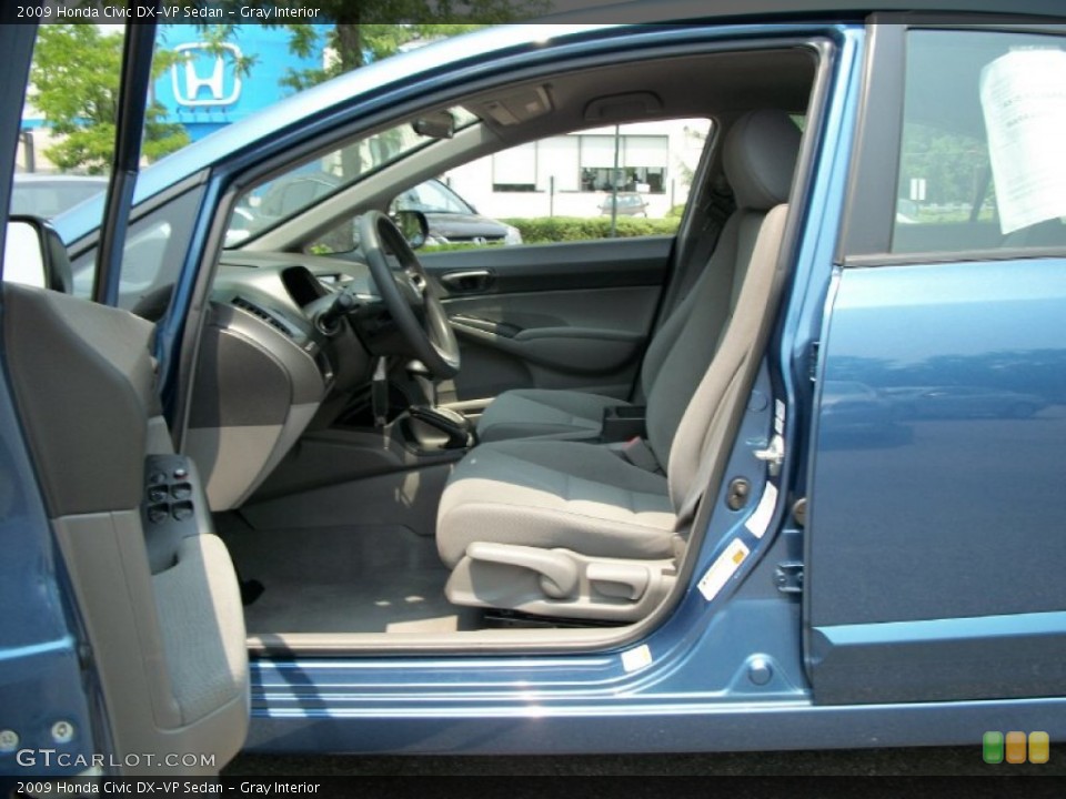 Gray Interior Photo for the 2009 Honda Civic DX-VP Sedan #50376068