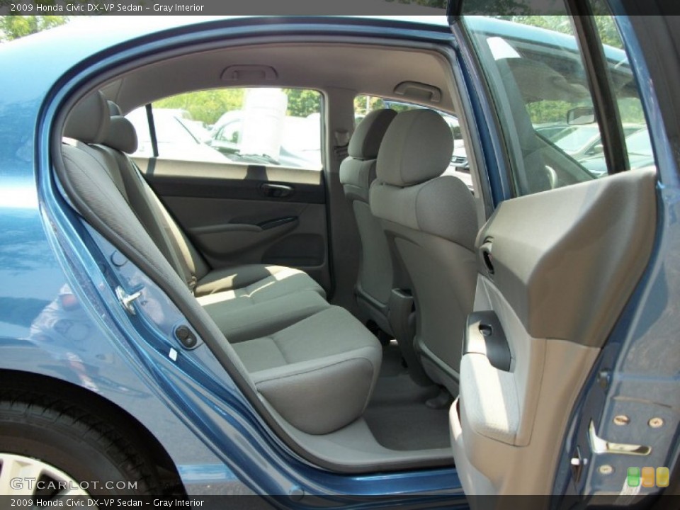 Gray Interior Photo for the 2009 Honda Civic DX-VP Sedan #50376114