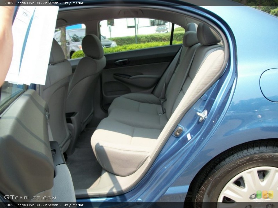 Gray Interior Photo for the 2009 Honda Civic DX-VP Sedan #50376120