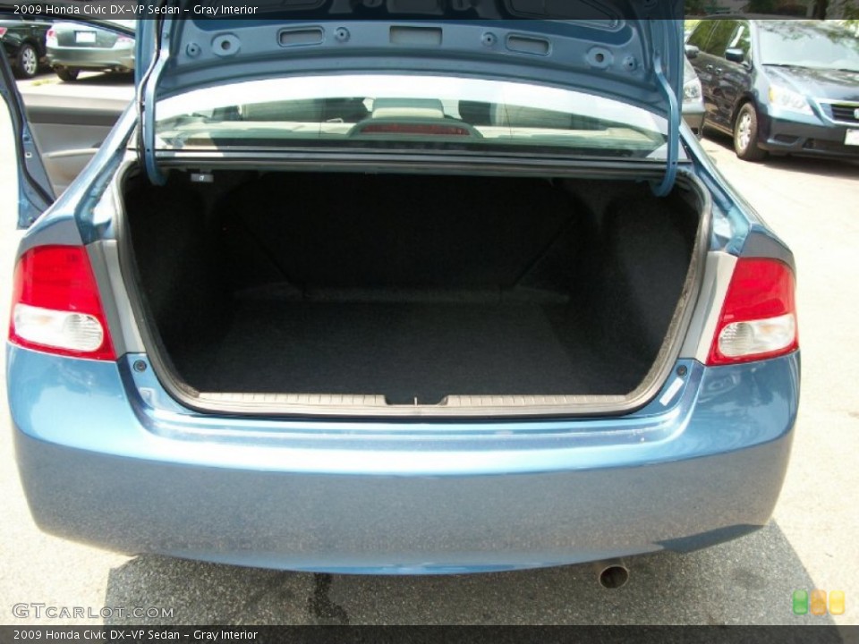 Gray Interior Trunk for the 2009 Honda Civic DX-VP Sedan #50376207