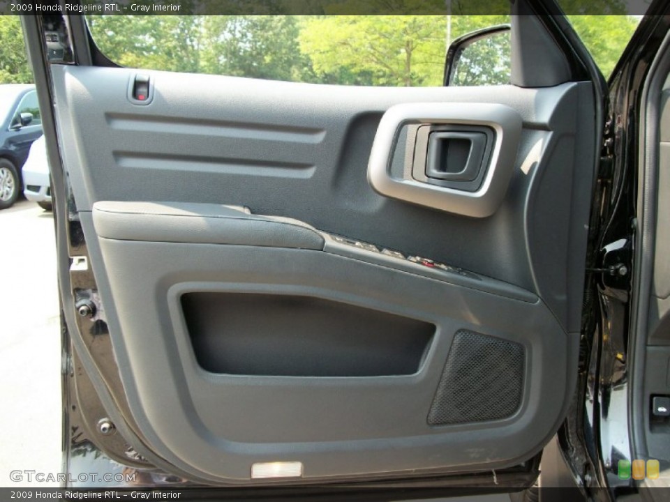 Gray Interior Door Panel for the 2009 Honda Ridgeline RTL #50377205
