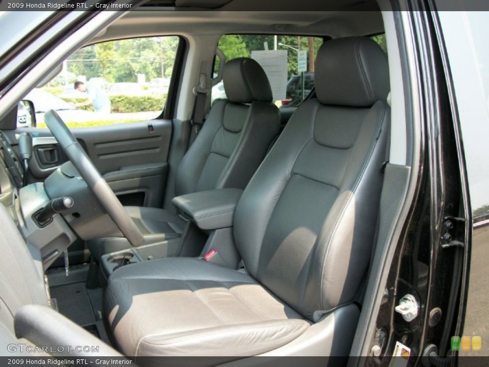 Gray Interior Photo for the 2009 Honda Ridgeline RTL #50377259
