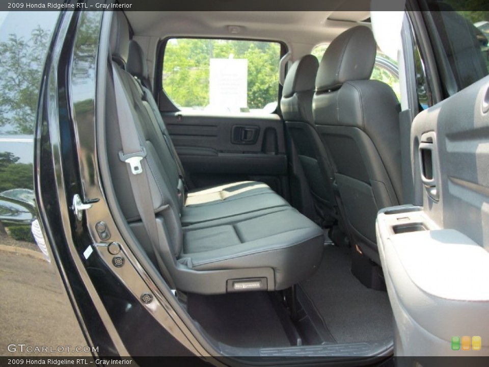 Gray Interior Photo for the 2009 Honda Ridgeline RTL #50377292