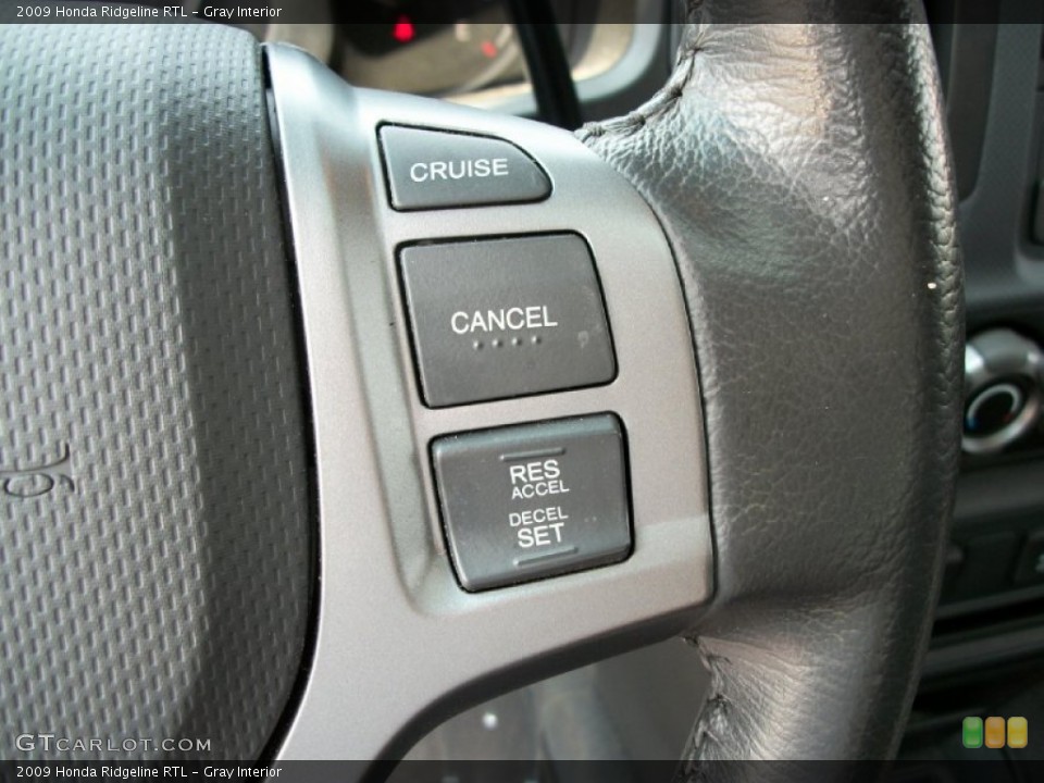 Gray Interior Controls for the 2009 Honda Ridgeline RTL #50377328