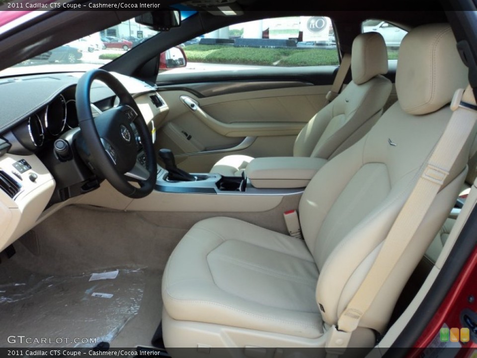 Cashmere/Cocoa Interior Photo for the 2011 Cadillac CTS Coupe #50377619