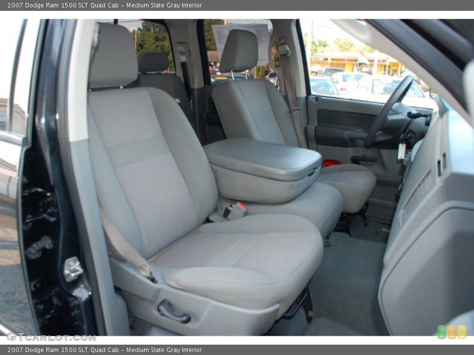 Medium Slate Gray Interior Photo for the 2007 Dodge Ram 1500 SLT Quad Cab #50379184