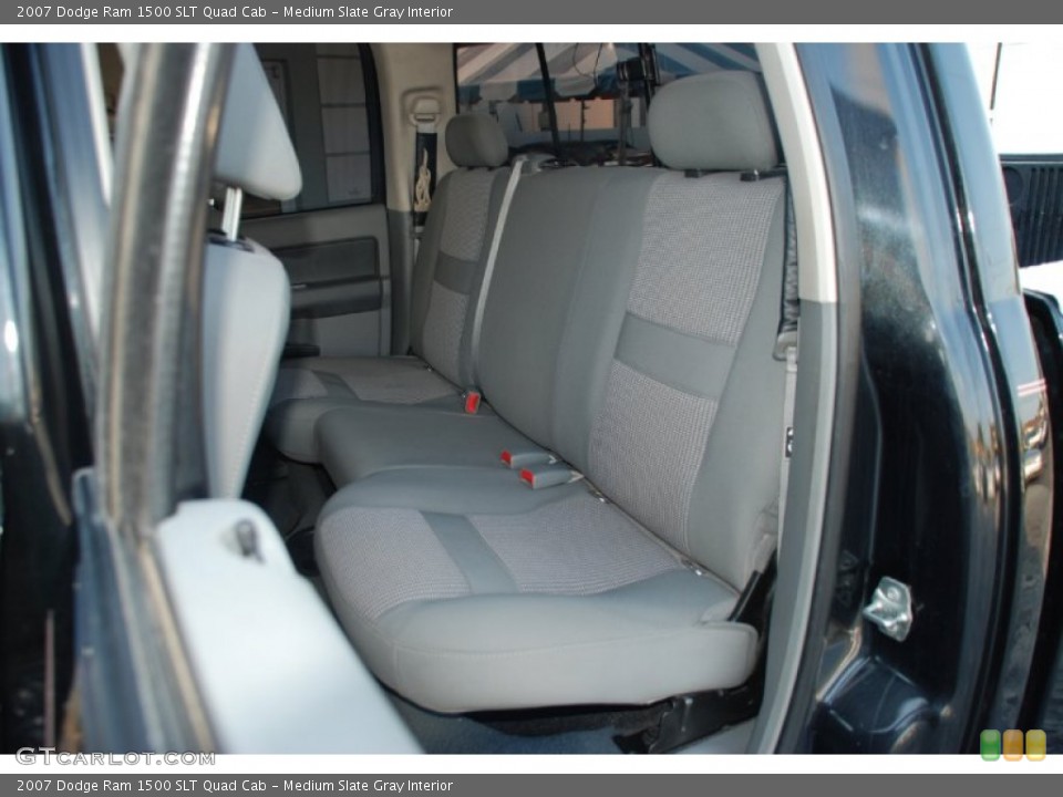 Medium Slate Gray Interior Photo for the 2007 Dodge Ram 1500 SLT Quad Cab #50379196