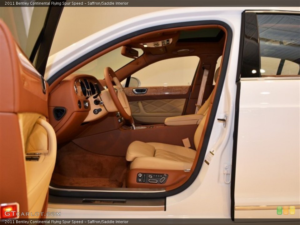 Saffron/Saddle Interior Photo for the 2011 Bentley Continental Flying Spur Speed #50381061