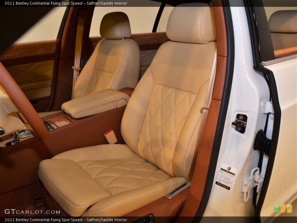 Saffron/Saddle Interior Photo for the 2011 Bentley Continental Flying Spur Speed #50381079