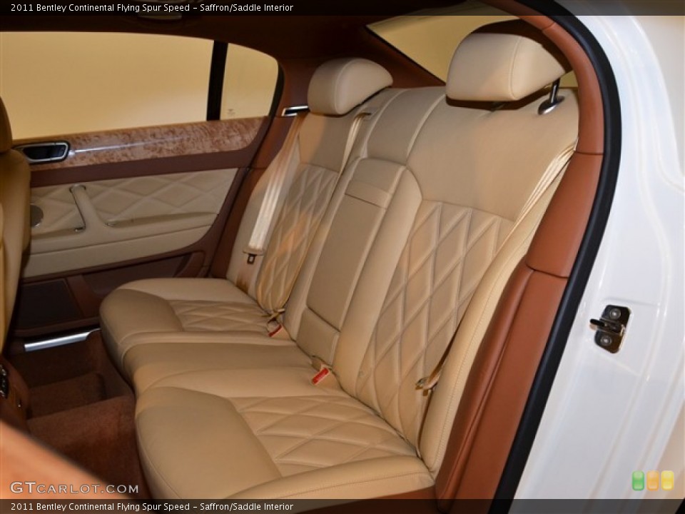 Saffron/Saddle Interior Photo for the 2011 Bentley Continental Flying Spur Speed #50381160