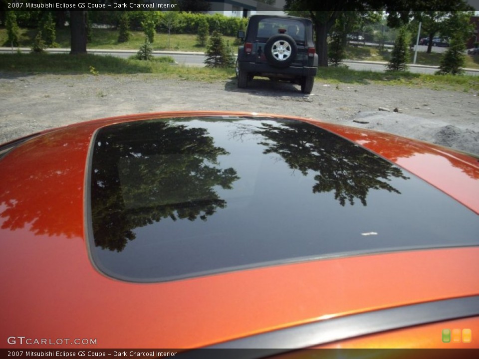 Dark Charcoal Interior Sunroof for the 2007 Mitsubishi Eclipse GS Coupe #50384700