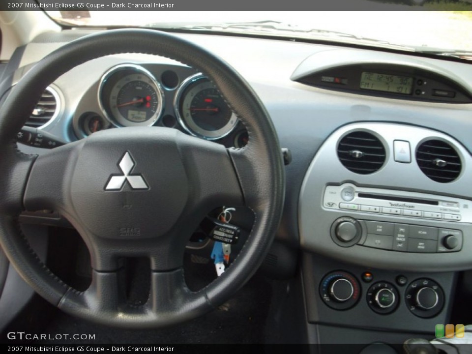 Dark Charcoal Interior Dashboard for the 2007 Mitsubishi Eclipse GS Coupe #50384784