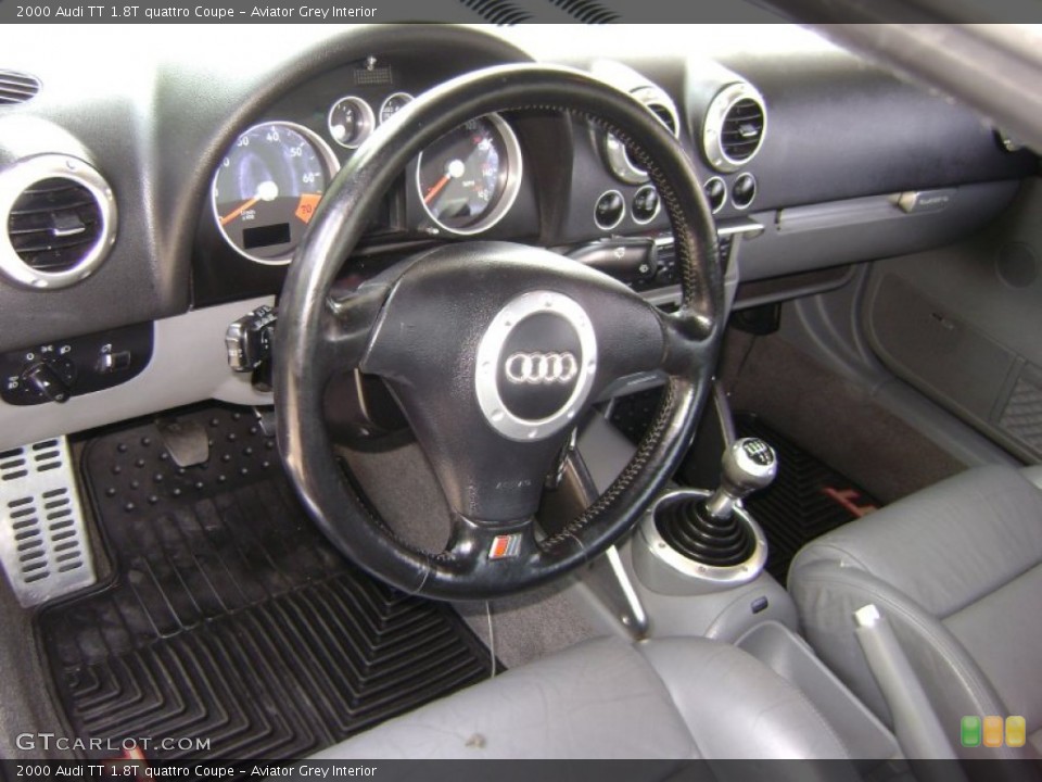 Aviator Grey Interior Dashboard for the 2000 Audi TT 1.8T quattro Coupe #50386785
