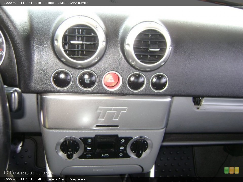 Aviator Grey Interior Controls for the 2000 Audi TT 1.8T quattro Coupe #50386857