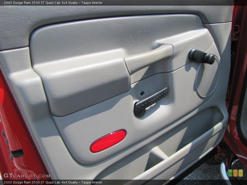 Taupe Interior Door Panel for the 2003 Dodge Ram 3500 ST Quad Cab 4x4 Dually #50389140