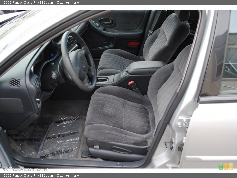 Graphite Interior Photo for the 2002 Pontiac Grand Prix SE Sedan #50389164