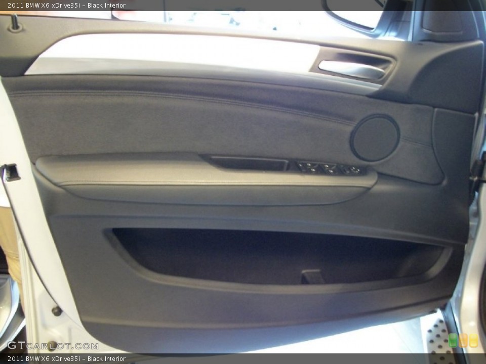 Black Interior Door Panel for the 2011 BMW X6 xDrive35i #50389854