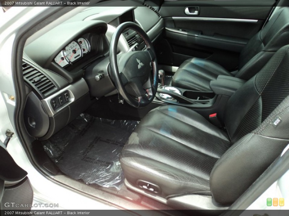 Black Interior Photo for the 2007 Mitsubishi Galant RALLIART #50390802