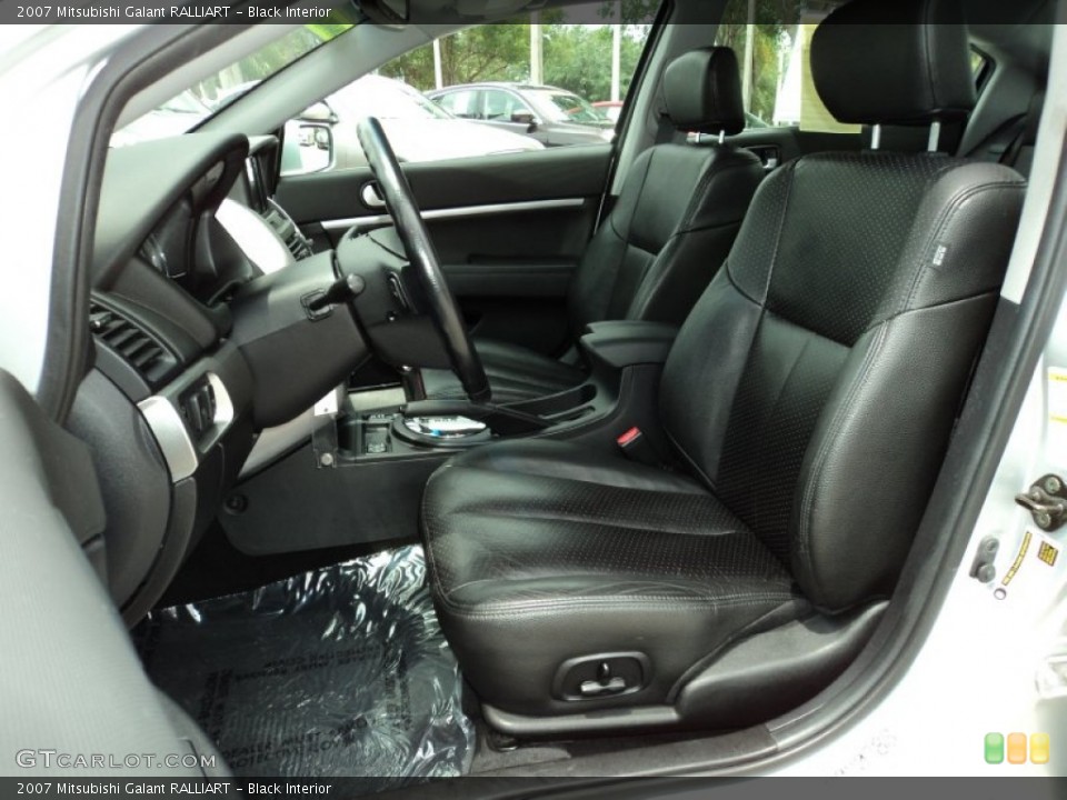 Black Interior Photo for the 2007 Mitsubishi Galant RALLIART #50390817