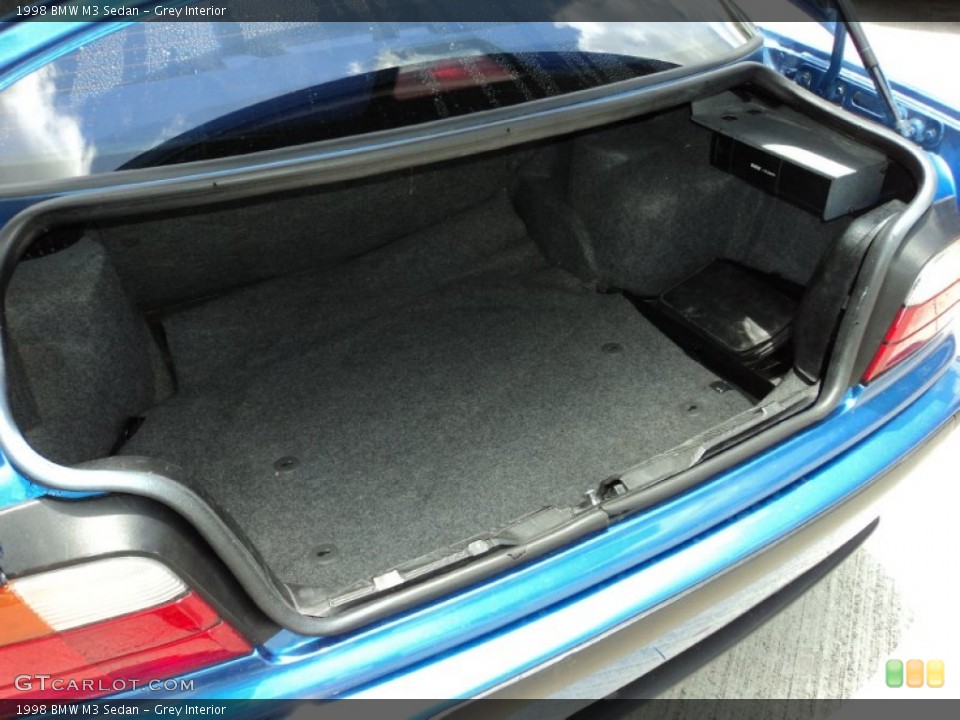 Grey Interior Trunk for the 1998 BMW M3 Sedan #50391609