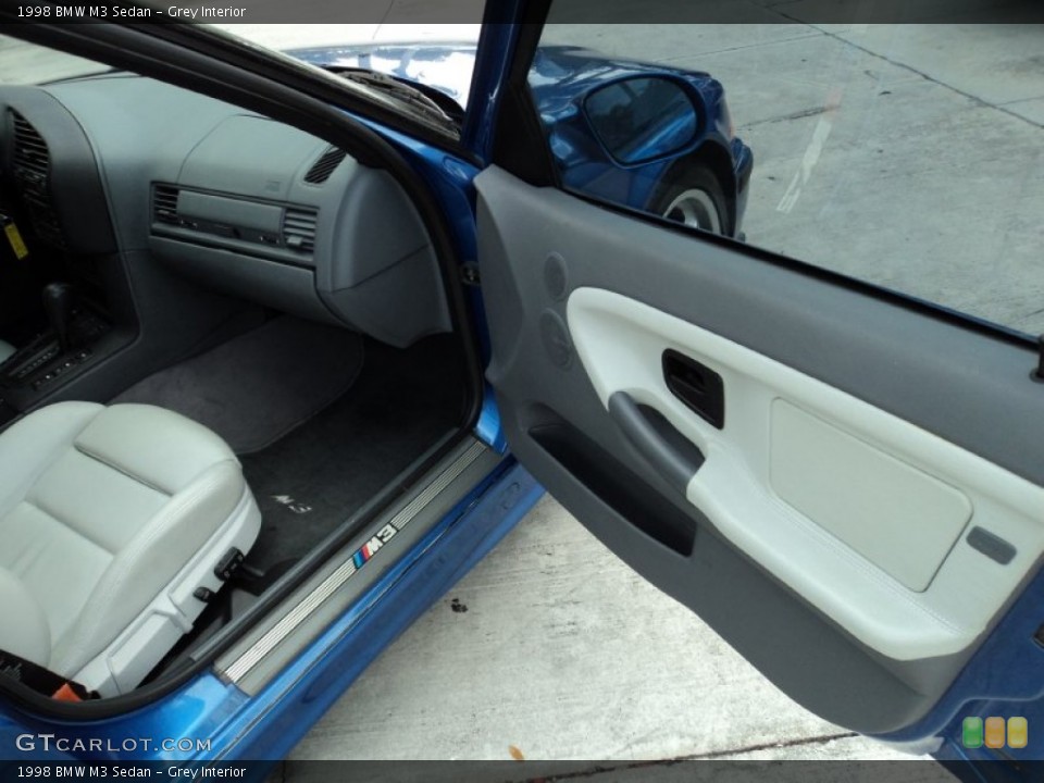 Grey Interior Door Panel for the 1998 BMW M3 Sedan #50391795