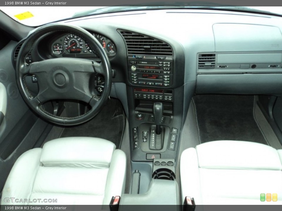 Grey Interior Dashboard for the 1998 BMW M3 Sedan #50391888