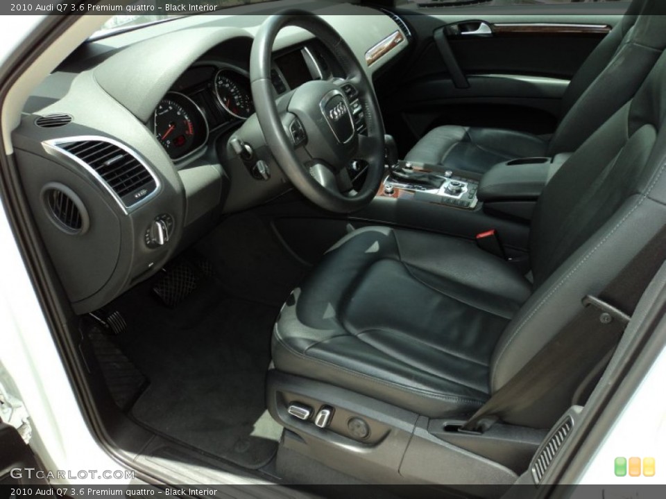 Black Interior Photo for the 2010 Audi Q7 3.6 Premium quattro #50392248