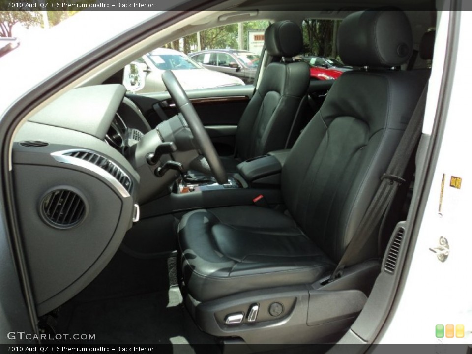 Black Interior Photo for the 2010 Audi Q7 3.6 Premium quattro #50392263