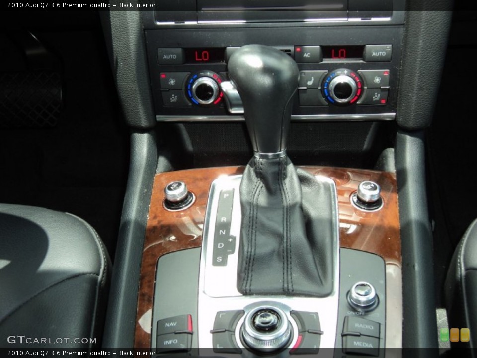 Black Interior Transmission for the 2010 Audi Q7 3.6 Premium quattro #50392413