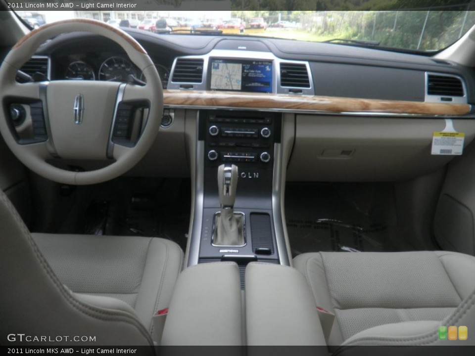 Light Camel Interior Dashboard for the 2011 Lincoln MKS AWD #50397108