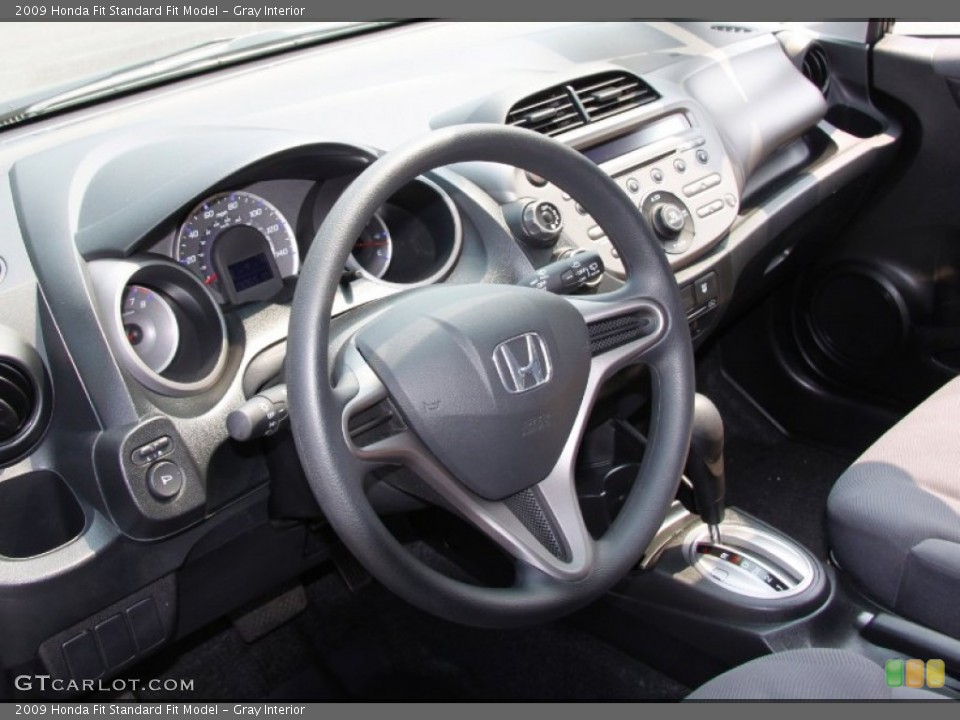 Gray Interior Photo for the 2009 Honda Fit  #50398989